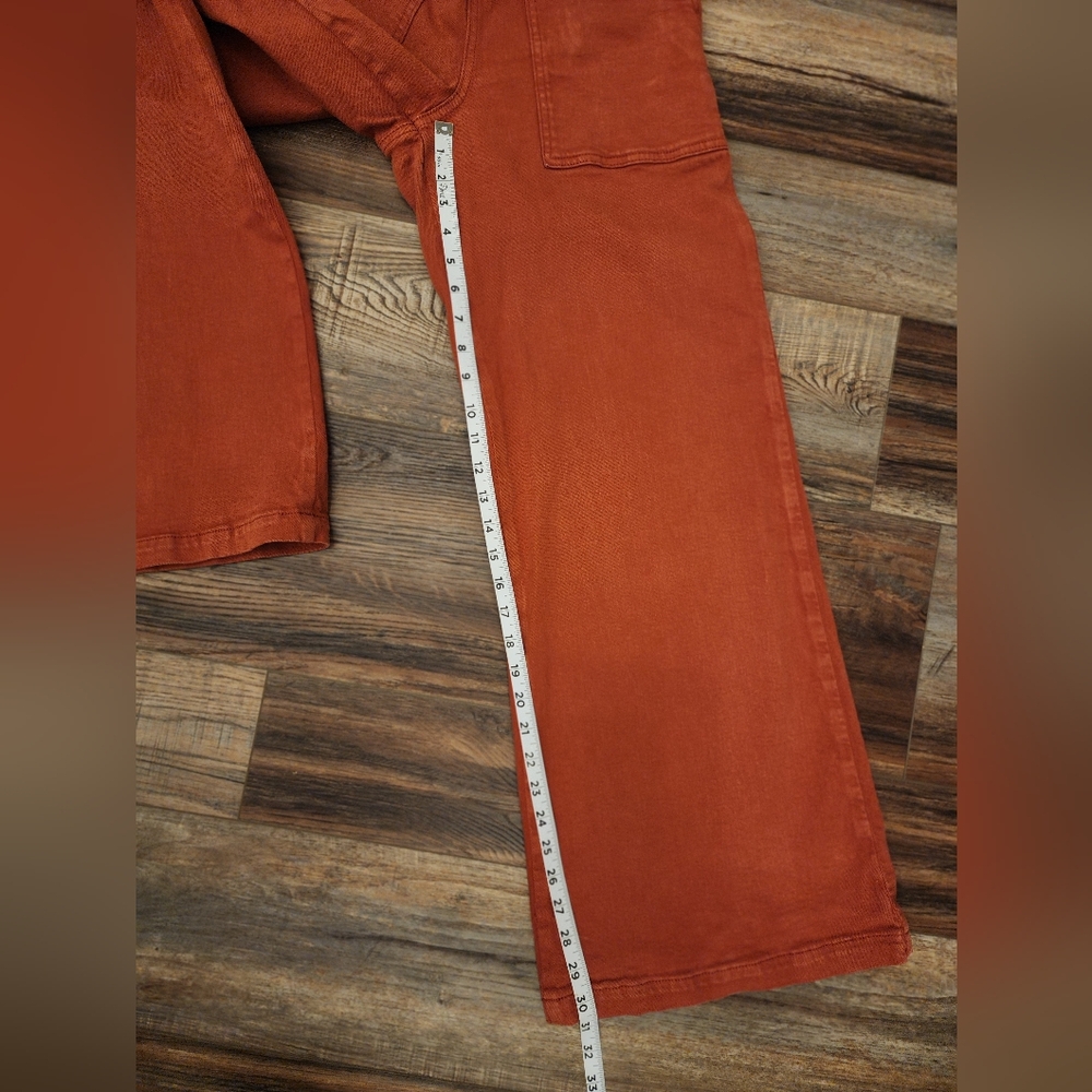 Pilcro Rust Wide-Leg Pants - Picture 3 of 11